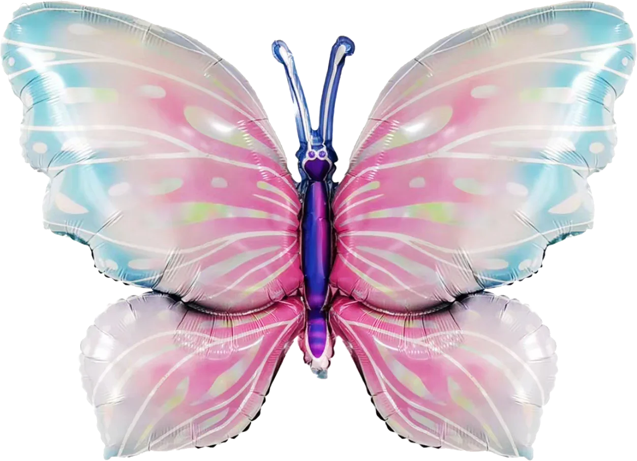 Butterfly Balloon – Multi Colors - CasaRosa