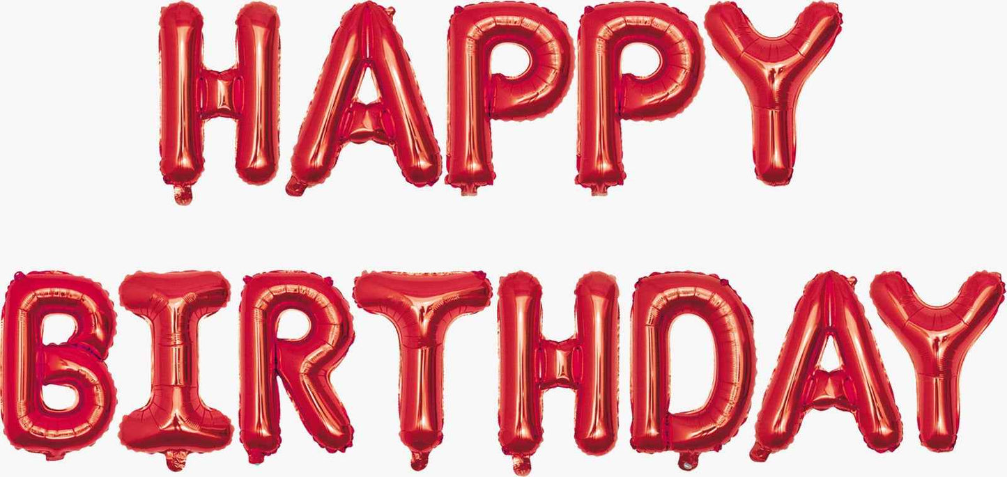 Happy Birthday Foil Balloon