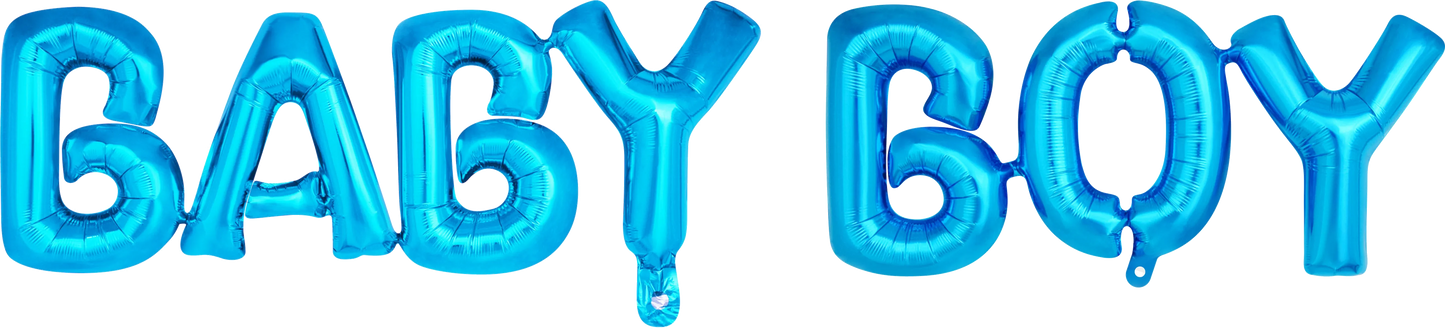 BABY BOY foil balloon - CasaRosa
