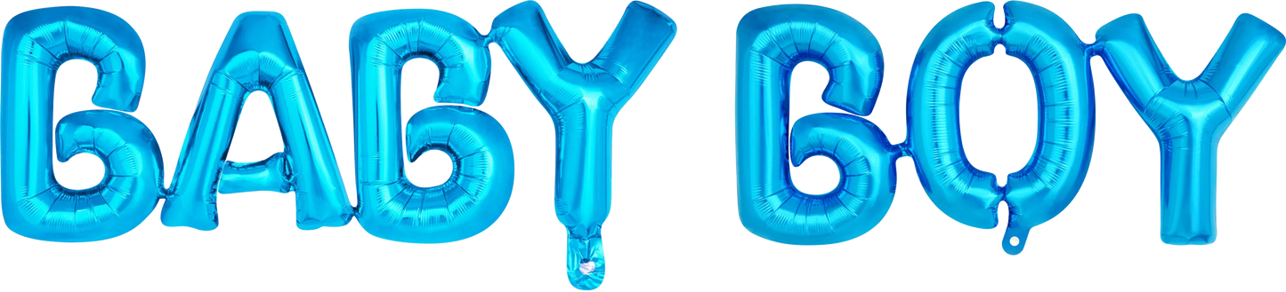 BABY BOY foil balloon - CasaRosa