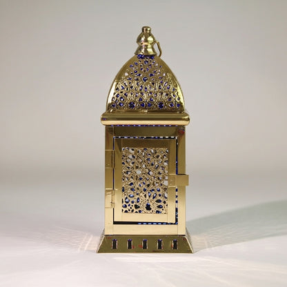 فانوس شمعة معدني 10 × 23 سم