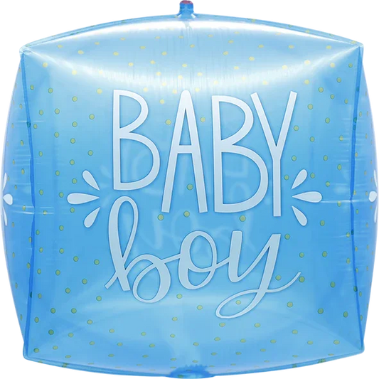 4D BABY BOY Balloon – 22 Inch - CasaRosa