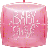 بالون 4D بعبارة BABY GIRL 