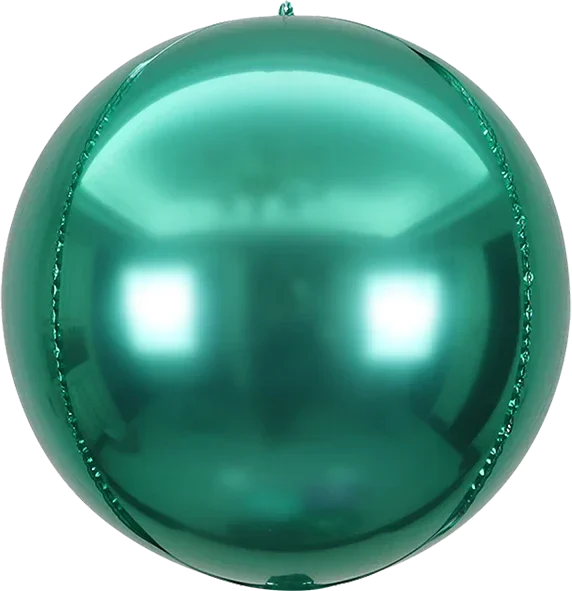 Ballon 4D vert herbe