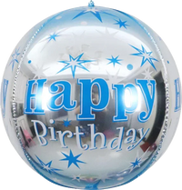 بالون 4D Happy Birthday
