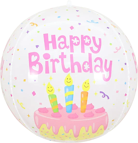 4D H.B.D Balloon – 22 Inch - CasaRosa