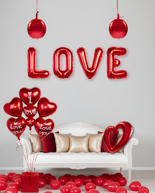 Love in the Air Set de décoration Valentine