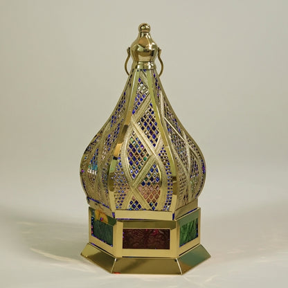 فانوس شمعة معدني 12×24 سم