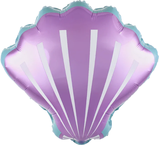 Shell-Shaped Foil Balloon - CasaRosa