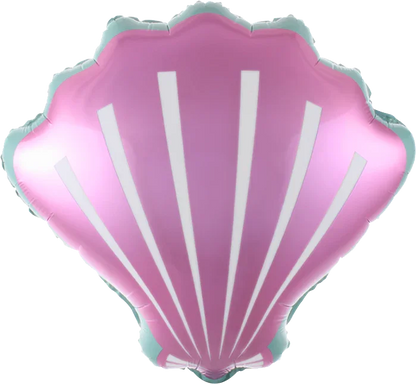 Shell-Shaped Foil Balloon - CasaRosa