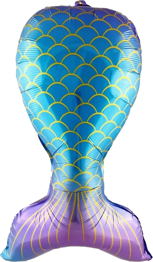 Mermaid-Shaped Foil Balloon - CasaRosa
