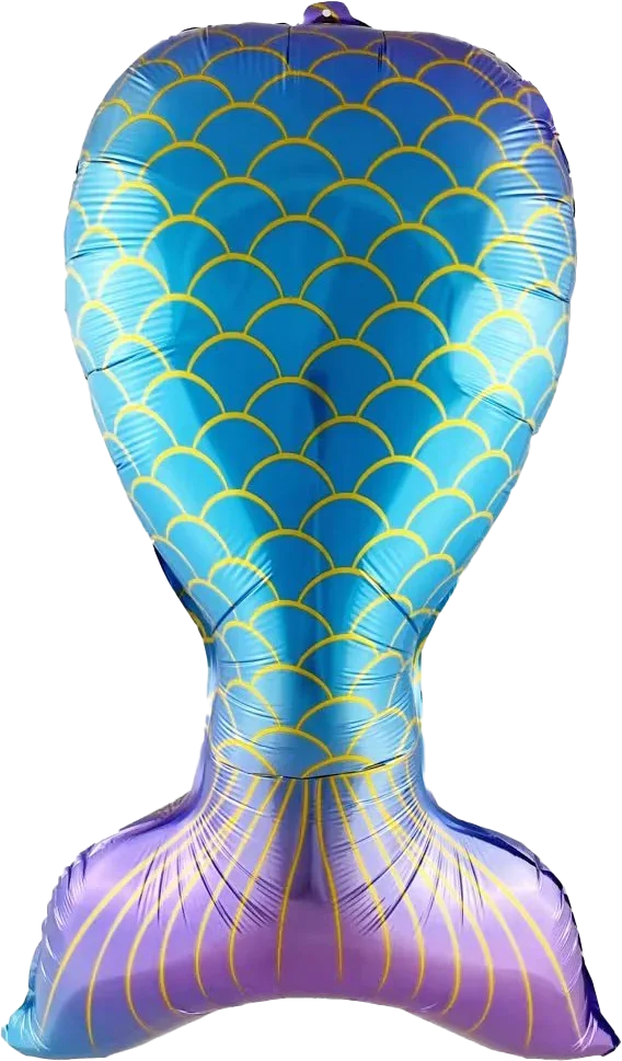 Ballon Métallisé en Forme de Sirène