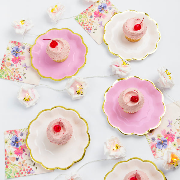 Floral Blossom Cocktail Paper Napkins