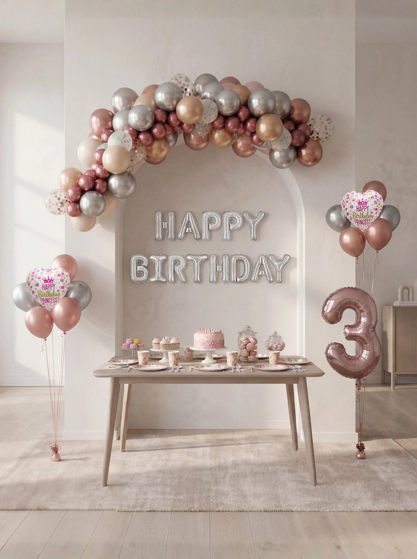 مجموعة عيد ميلاد Blush Princess