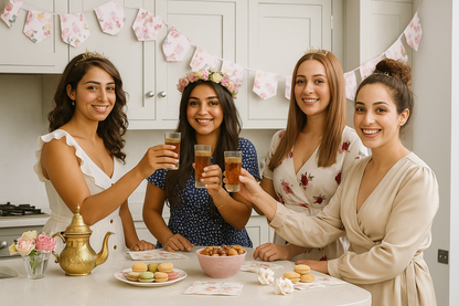 عصابة رأس Bride Tribe بتصميم زهري