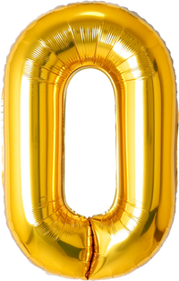 Number 0 Foil Balloon