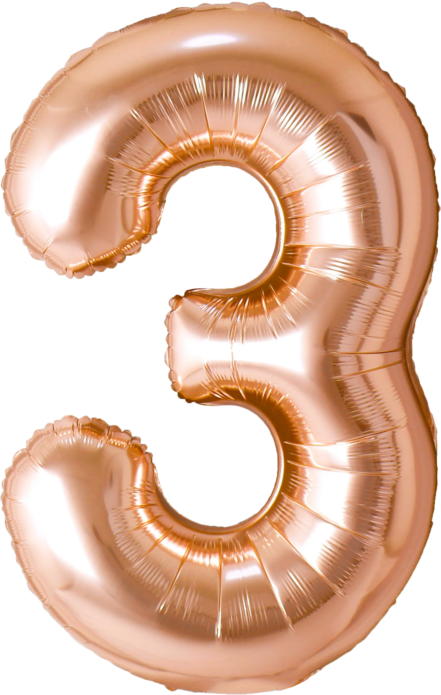 40 Inch Number 3 Foil Balloon - CasaRosa