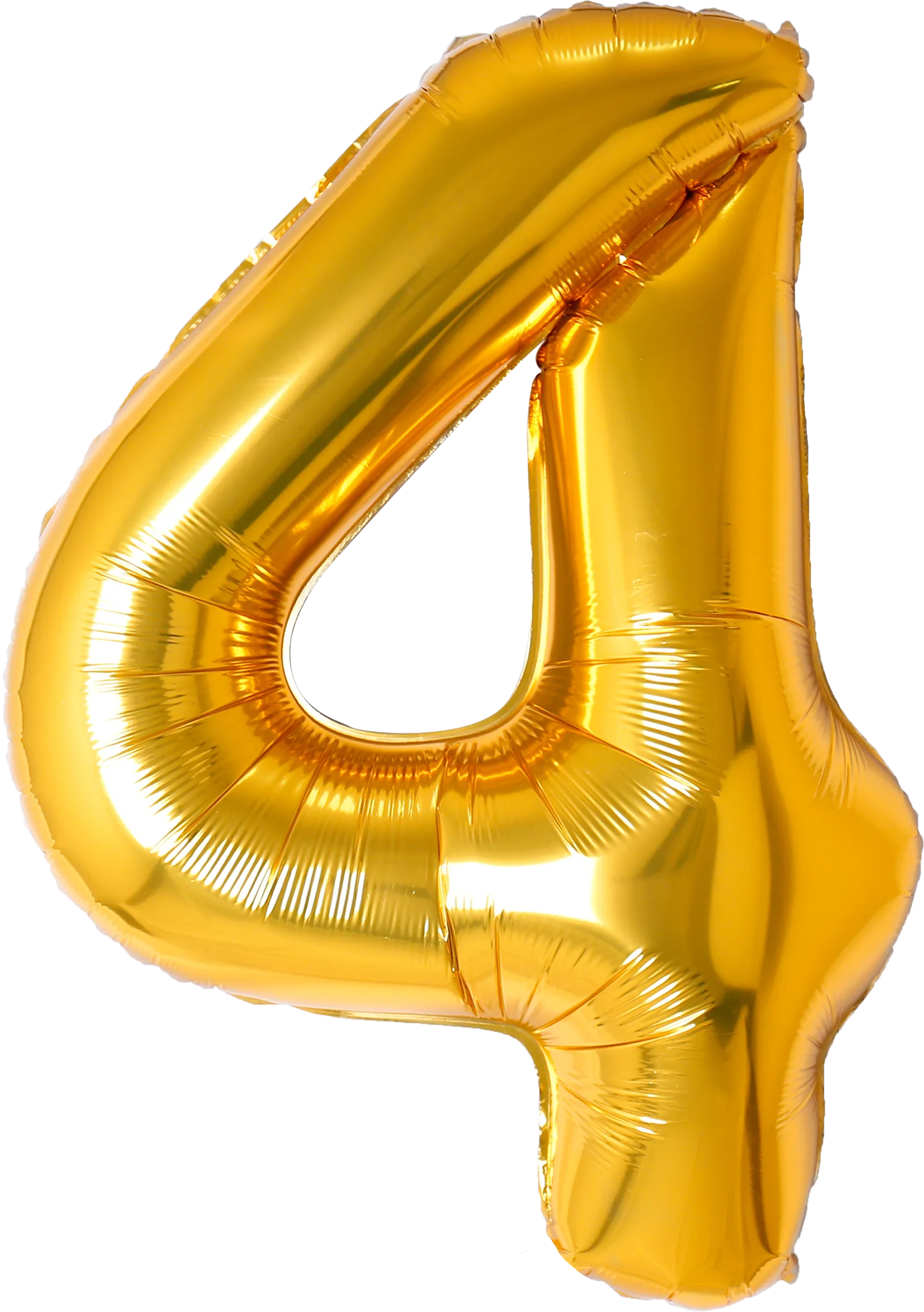 40 Inch Number 4 Foil Balloon - CasaRosa