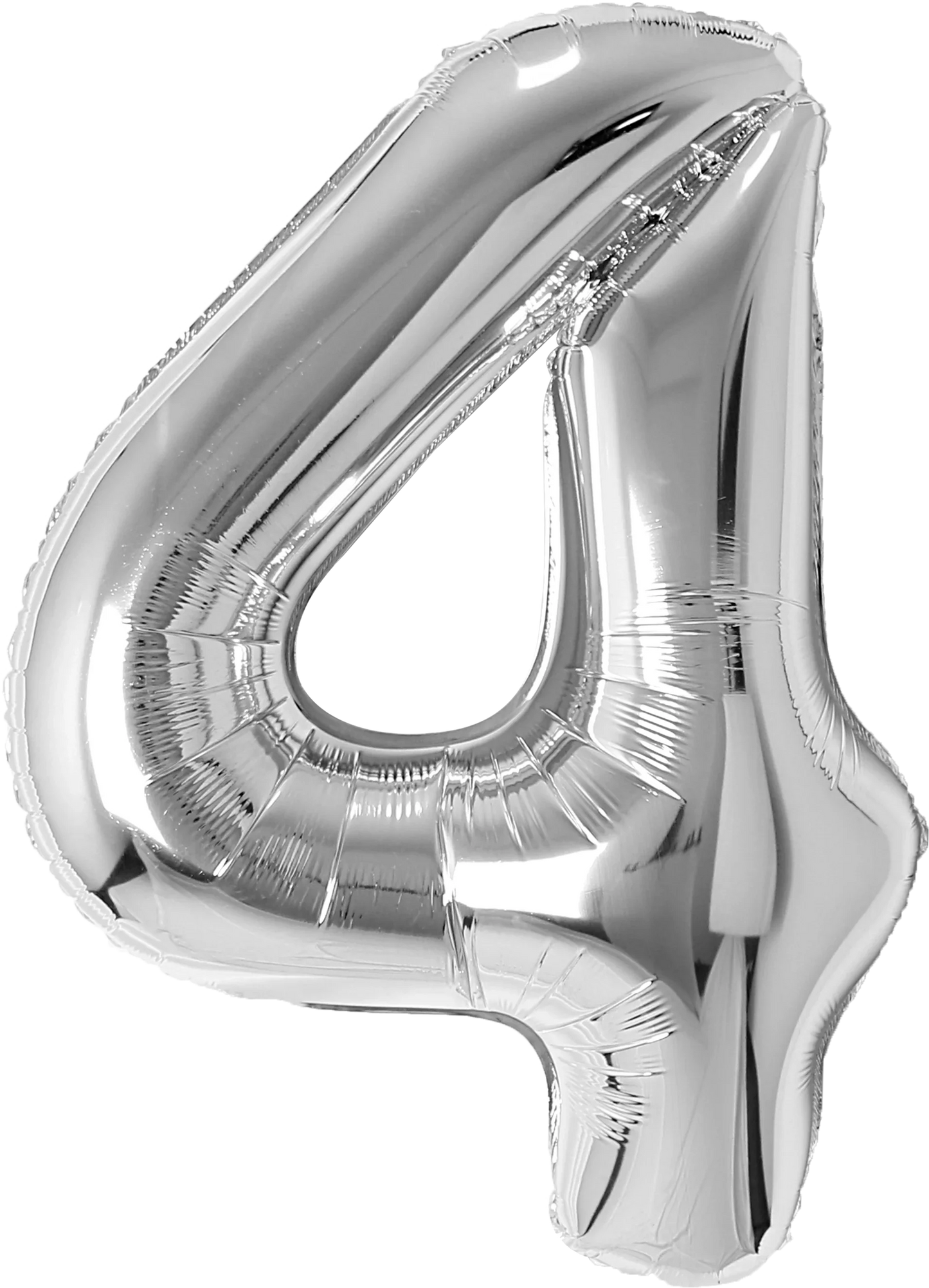 40 Inch Number 4 Foil Balloon - CasaRosa