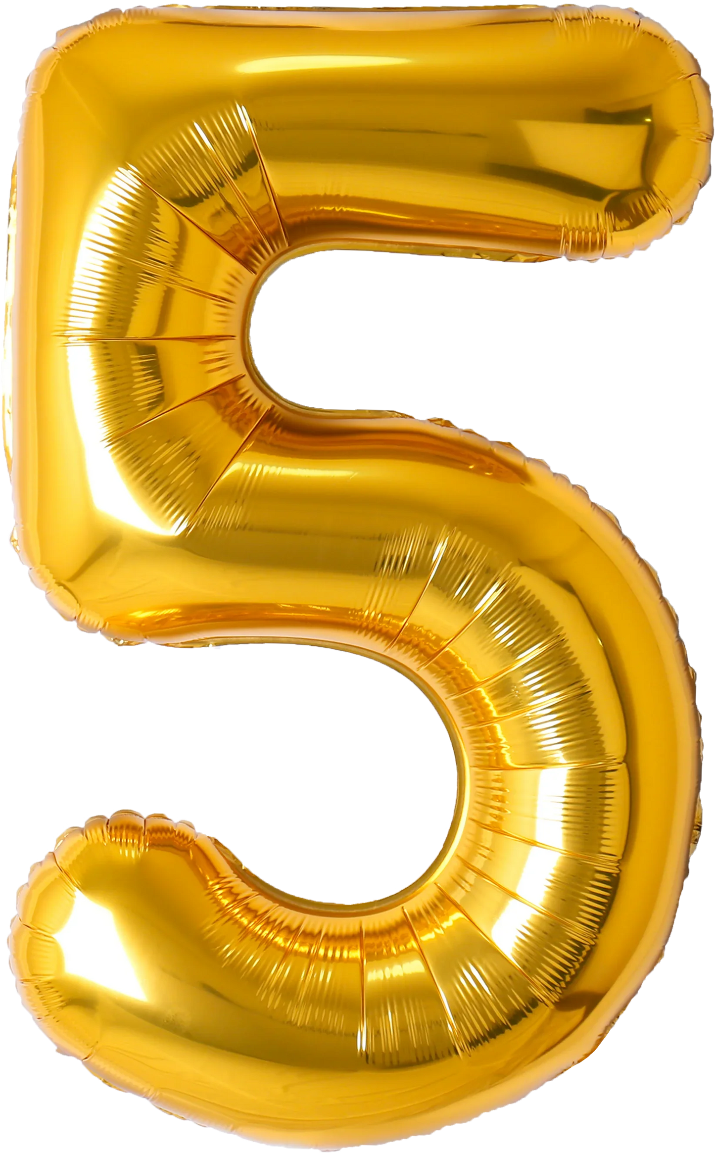 40 Inch Number 5 Foil Balloon - CasaRosa