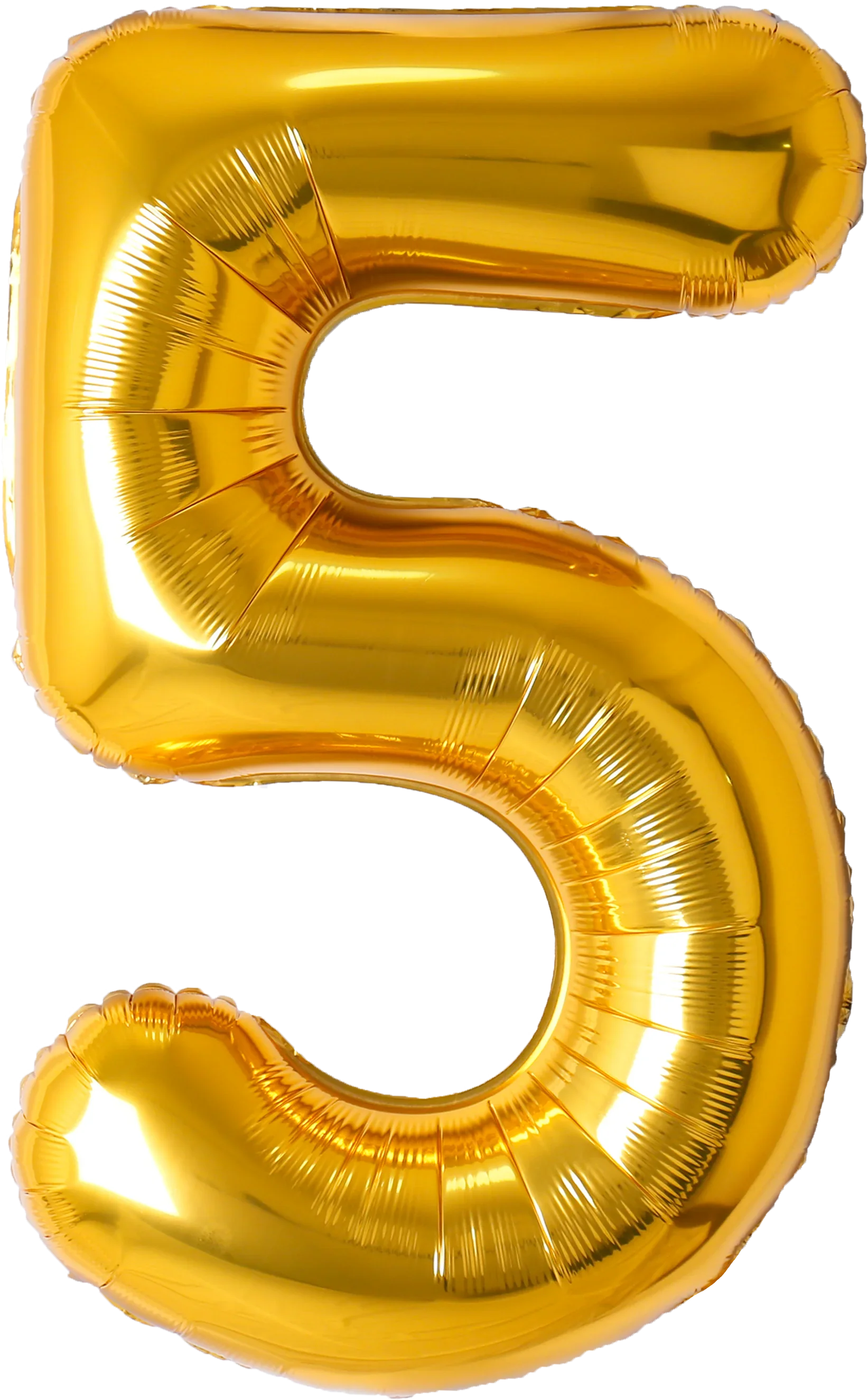 40 Inch Number 5 Foil Balloon - CasaRosa