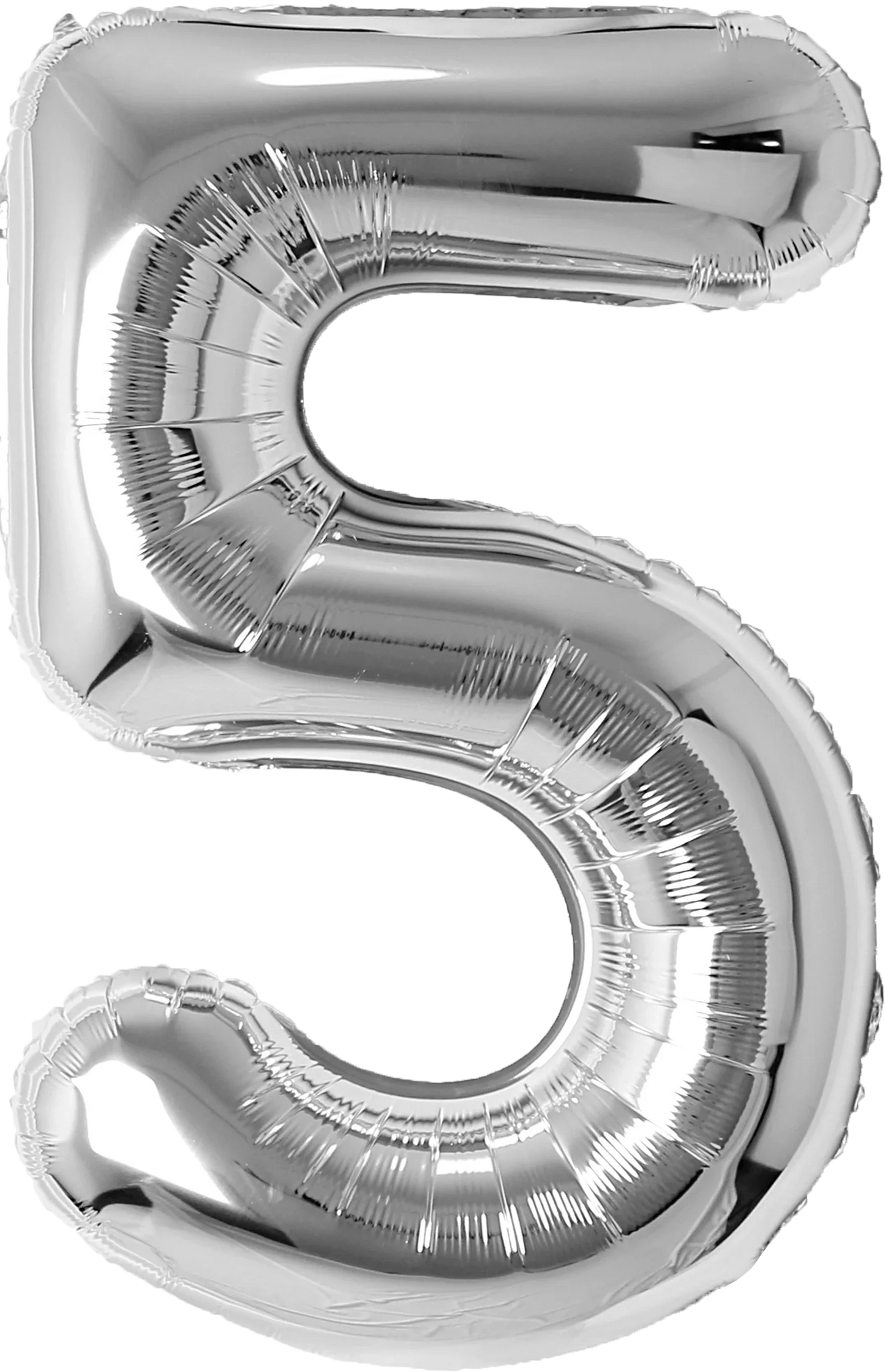 40 Inch Number 5 Foil Balloon - CasaRosa