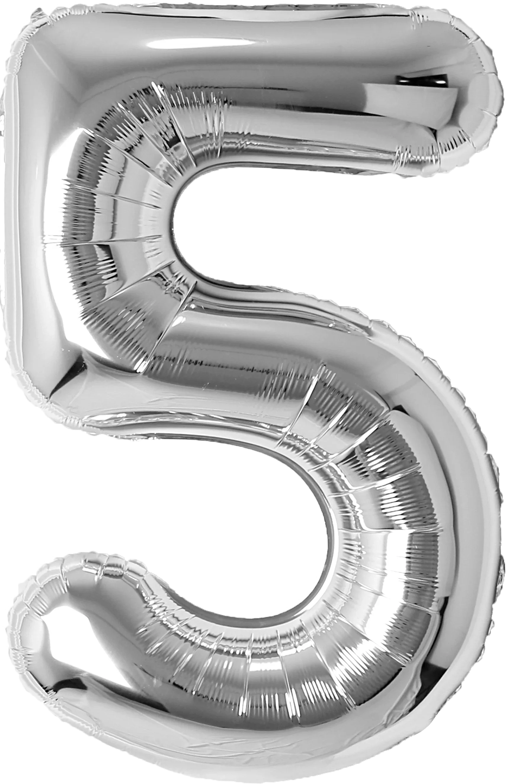 40 Inch Number 5 Foil Balloon - CasaRosa