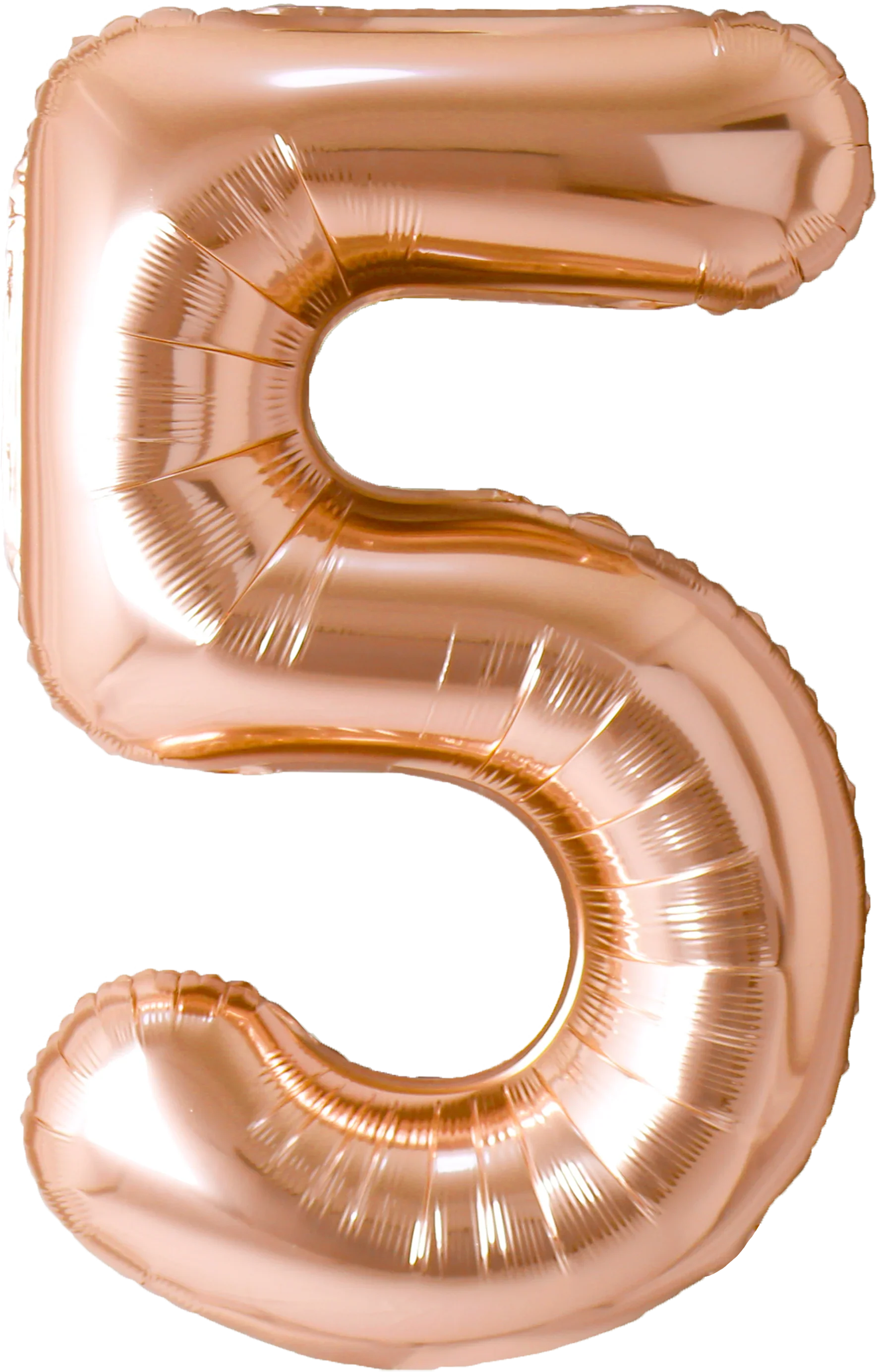 40 Inch Number 5 Foil Balloon - CasaRosa