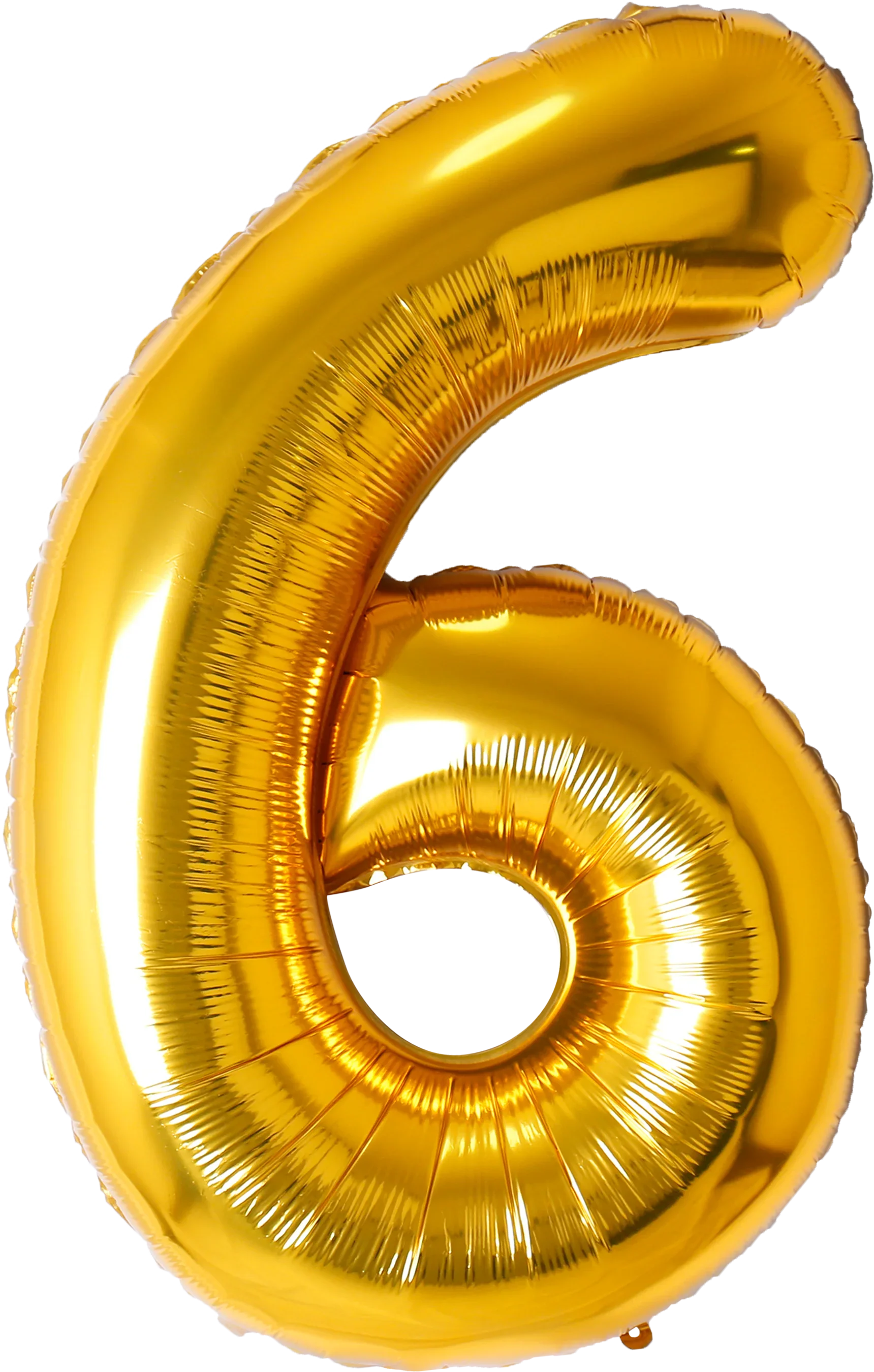 40 Inch Number 6 Foil Balloon - CasaRosa