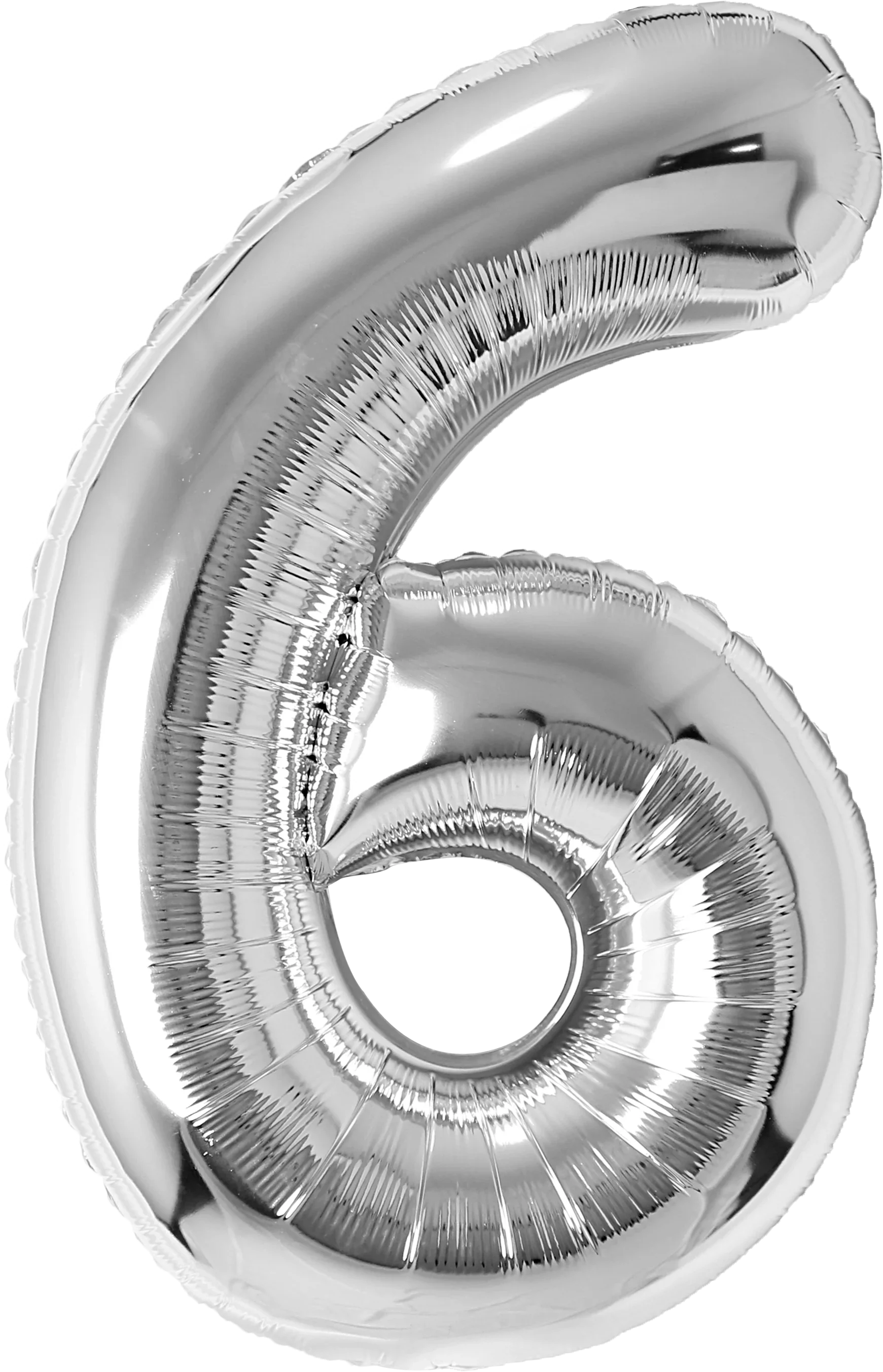 40 Inch Number 6 Foil Balloon - CasaRosa