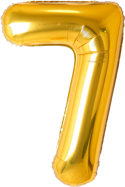 40 Inch Number 7 Foil Balloon - CasaRosa