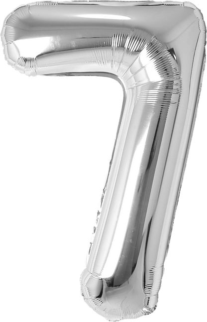 40 Inch Number 7 Foil Balloon - CasaRosa