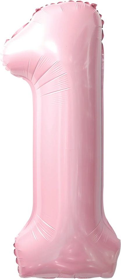 40 Inch Number 1 Foil Balloon - CasaRosa