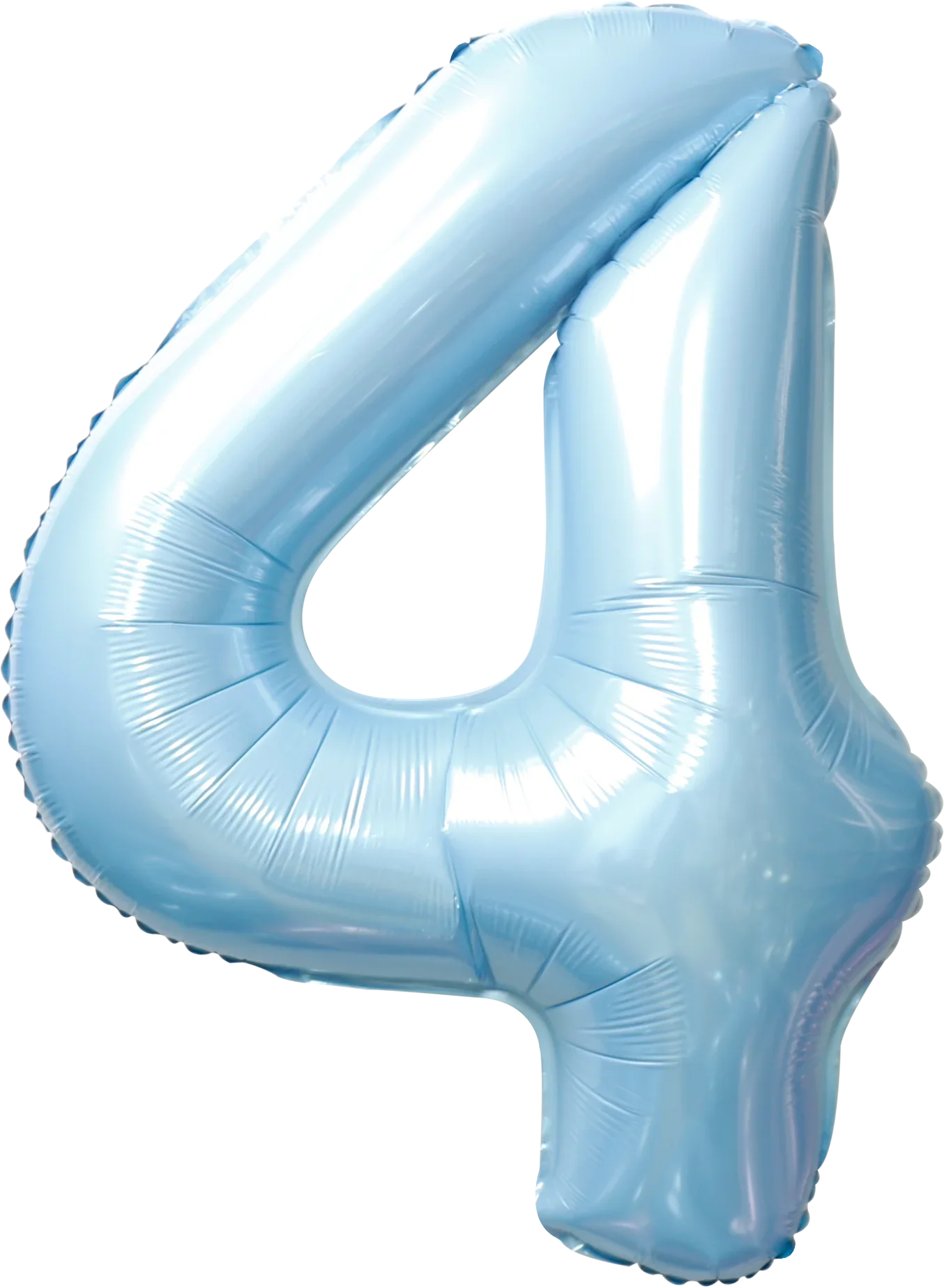 40 Inch Number 4 Foil Balloon - CasaRosa