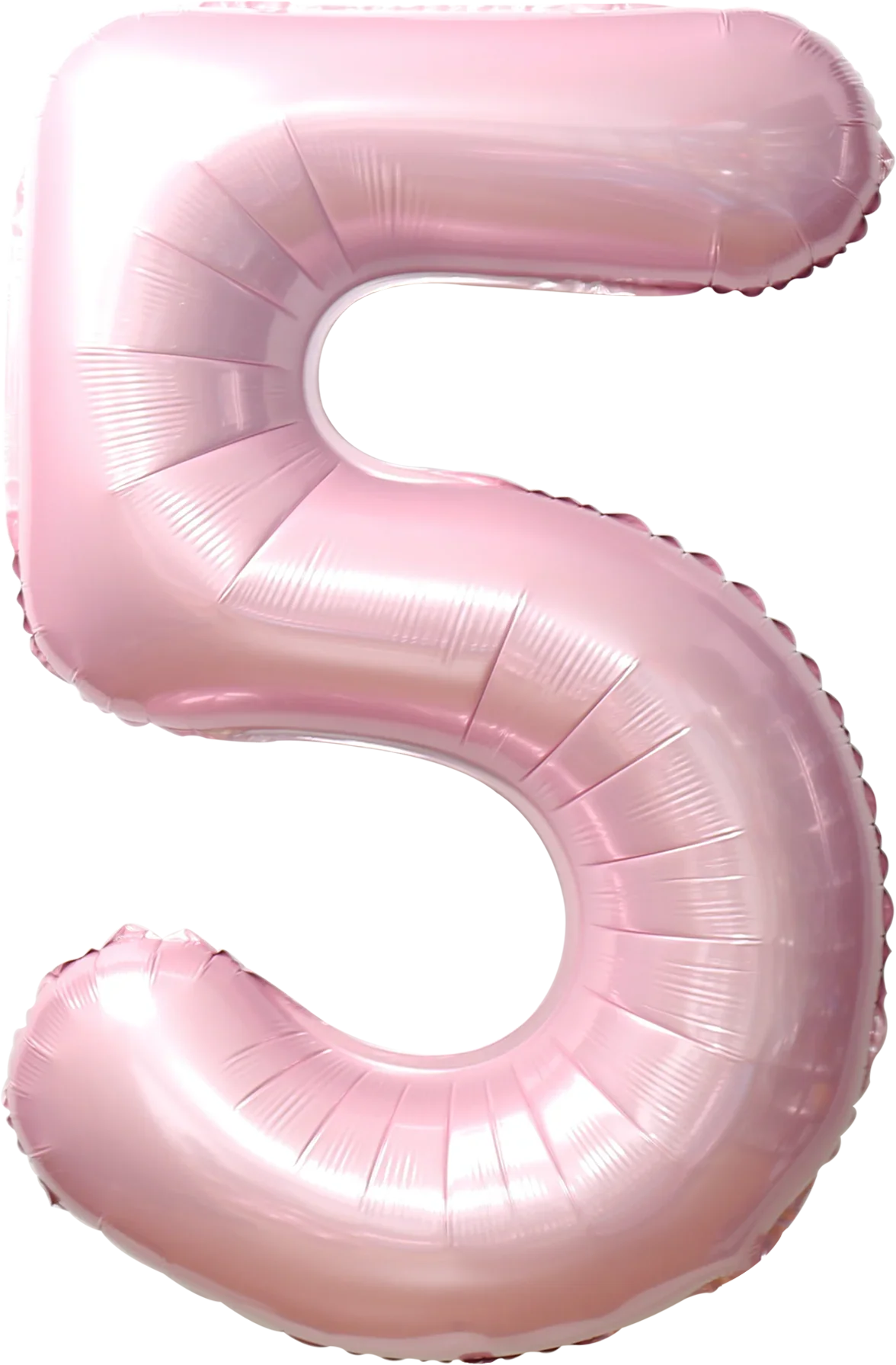 40 Inch Number 5 Foil Balloon - CasaRosa