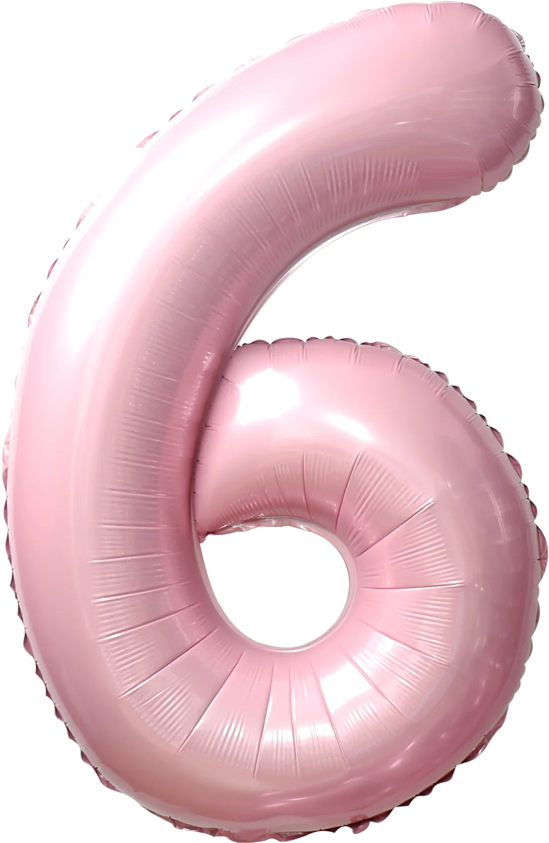 40 Inch Number 6 Foil Balloon - CasaRosa