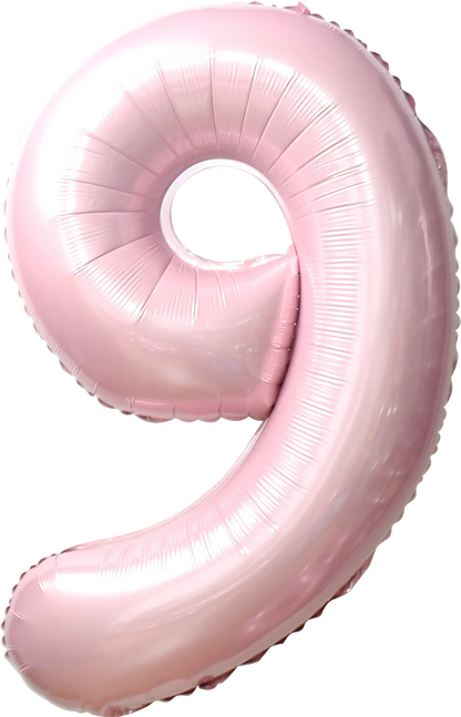 40 Inch Number 9 Foil Balloon - CasaRosa