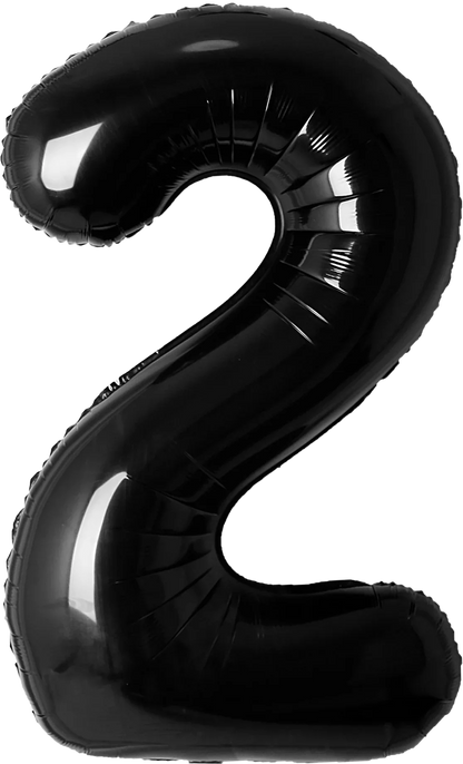 40 Inch Number 2 Foil Balloon - CasaRosa