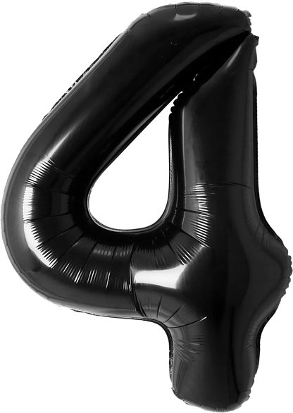 40 Inch Number 4 Foil Balloon - CasaRosa