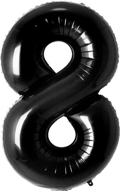 40 Inch Number 8 Foil Balloon - CasaRosa