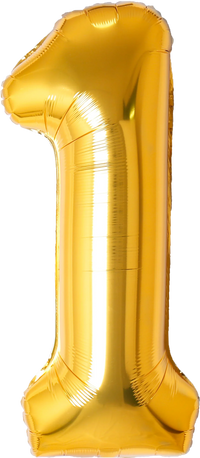 Number 1 Foil Balloon