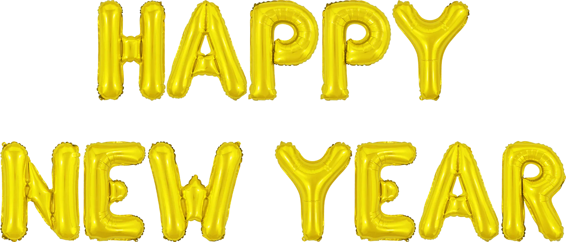 HAPPY NEW YEAR foil balloon - CasaRosa