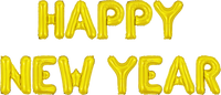 Happy New Year Foil Balloon