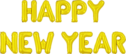 HAPPY NEW YEAR foil balloon - CasaRosa