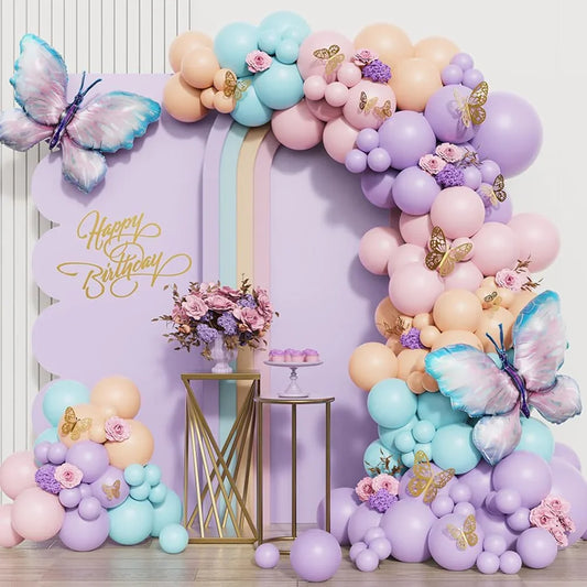 Butterfly Balloon Arch - CasaRosa