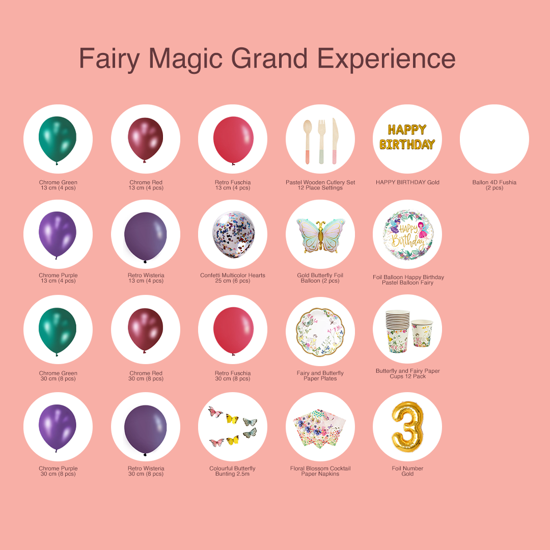 مجموعة عيد ميلاد Fairy Magic