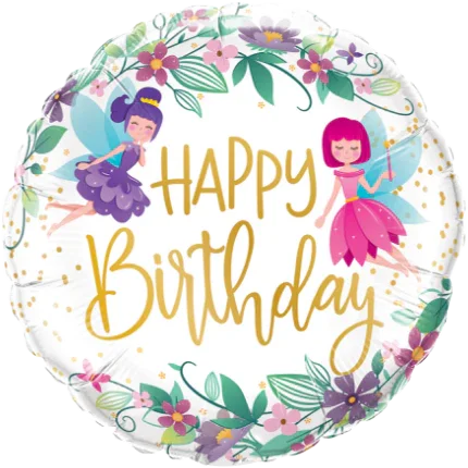 بالون معدني Happy Birthday