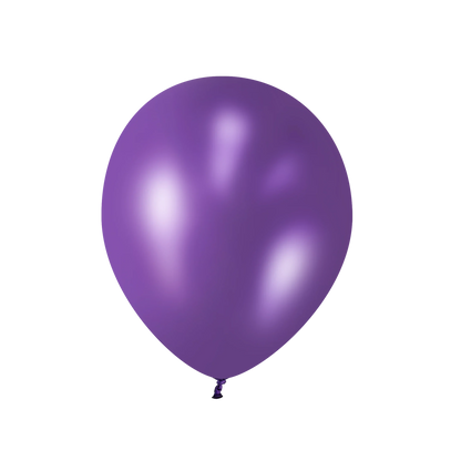 Latex Balloon Chrome Ice 25 cm Pack of 26 pcs