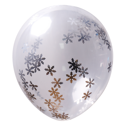 Ballon en latex Confetti 26 cm Lot de 6 pièces