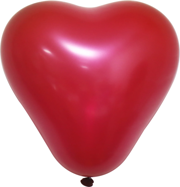 Ballons en Latex Cœur Lot de 6 